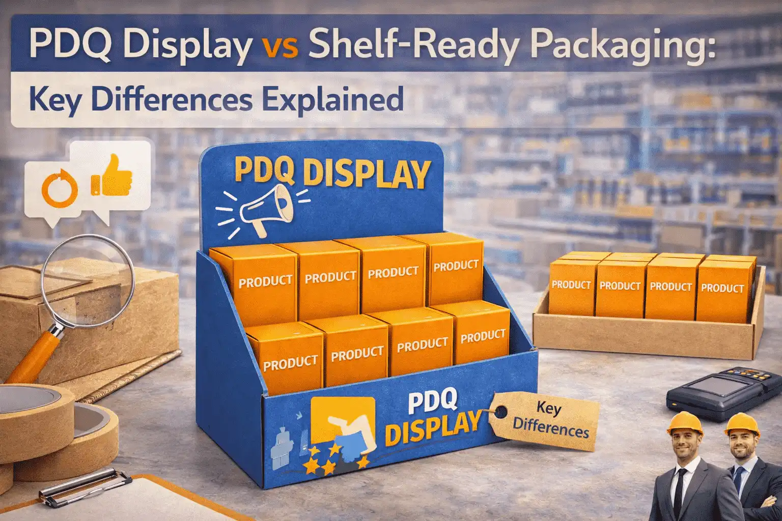 PDQ Display vs Shelf-Ready Packaging: Key Differences Explained